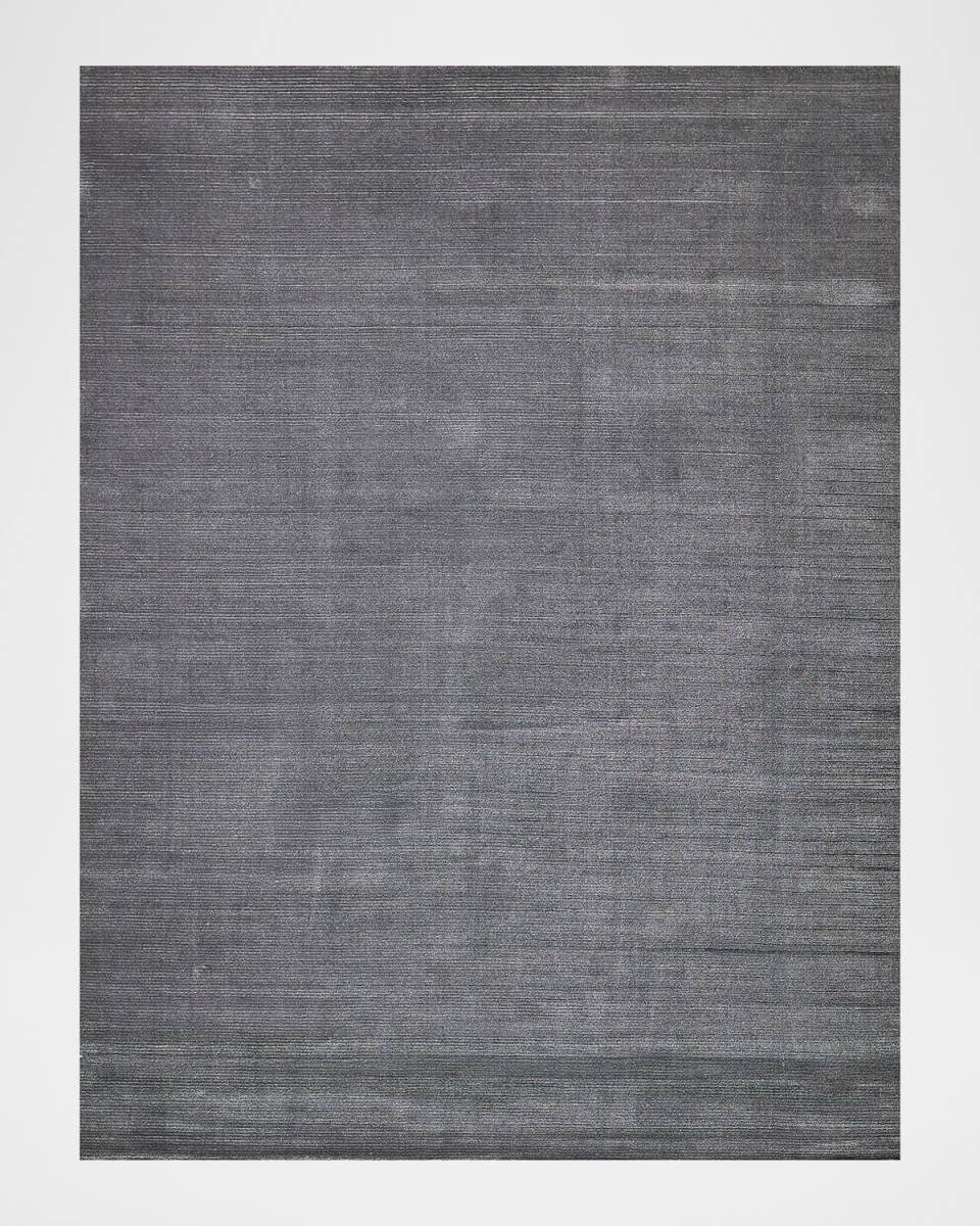 Pavia Hand-Loomed Gray Rug, 10' x 14'